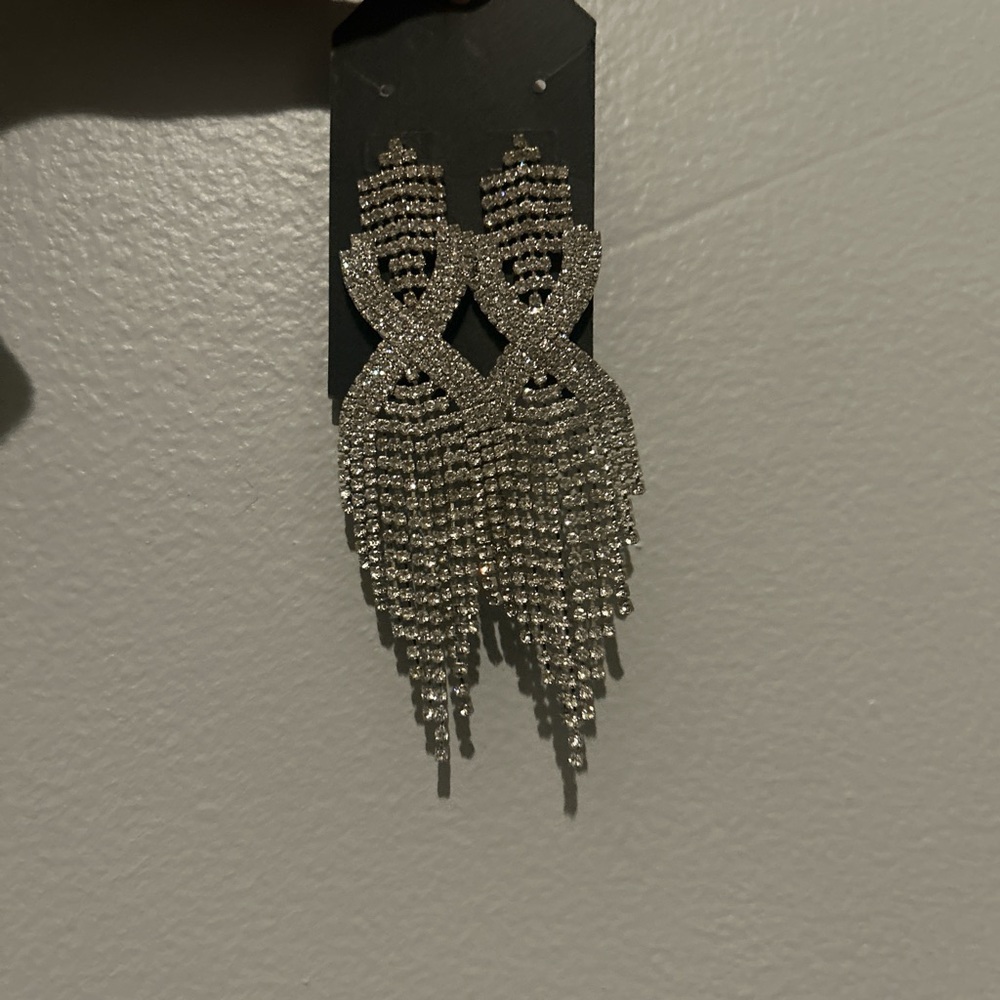 Elegant Silver Dangle Earrings